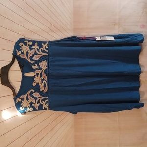 Gibson Embroidery Blouse Plus Size